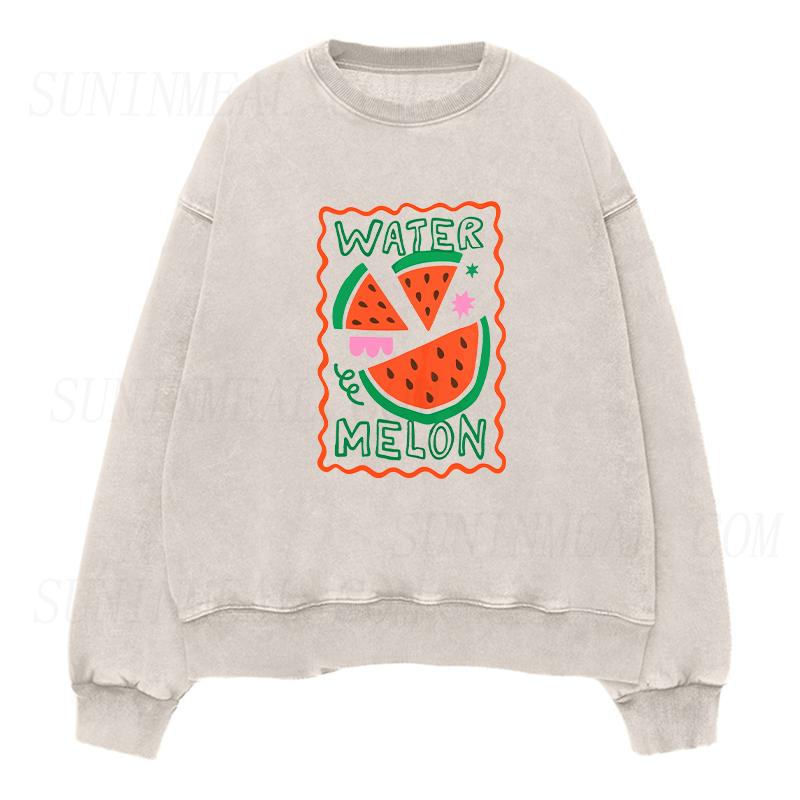Summer Fruit Watermelon Unisex Crewneck Sweatshirt