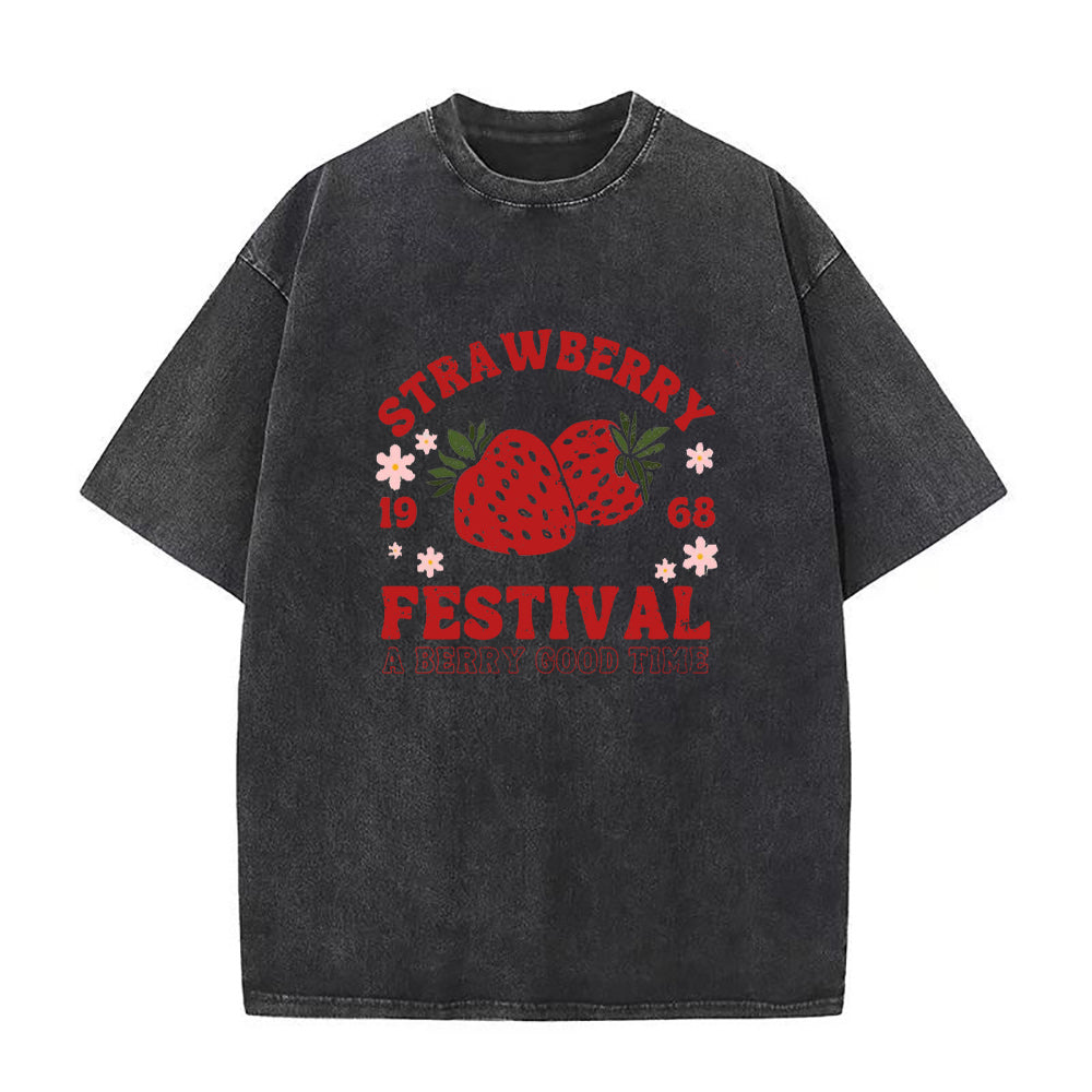 strawberry festival Unisex Tee