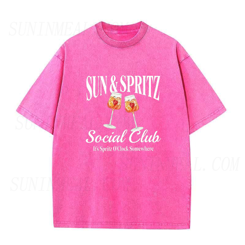 Sun & Spritz Social Club Unisex Tee