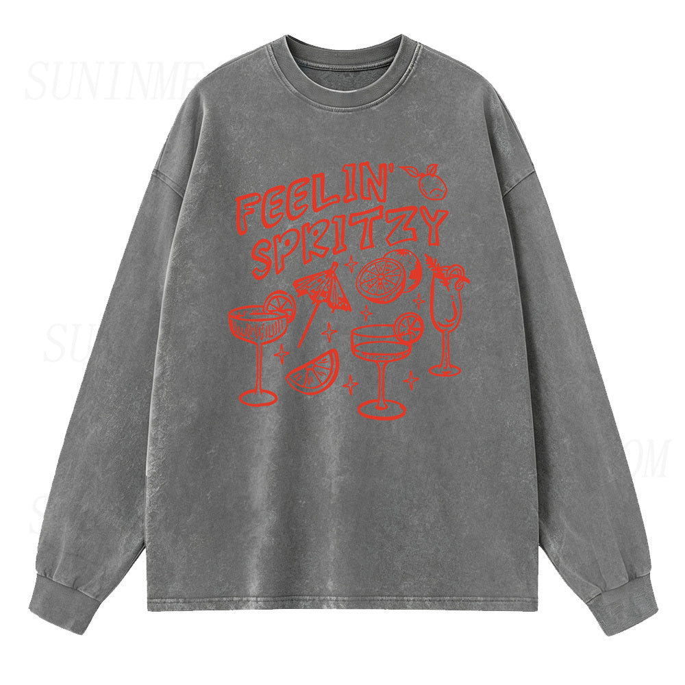 Feelin' Spritzy Sleeve Unisex Tee