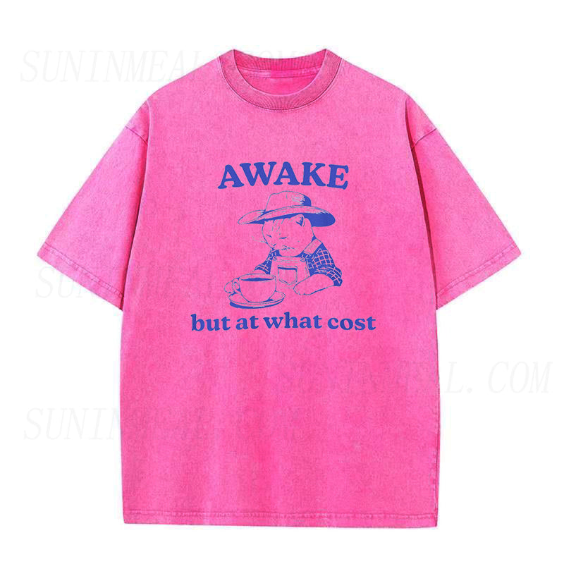 Awake But At What Cost Unisex Tee