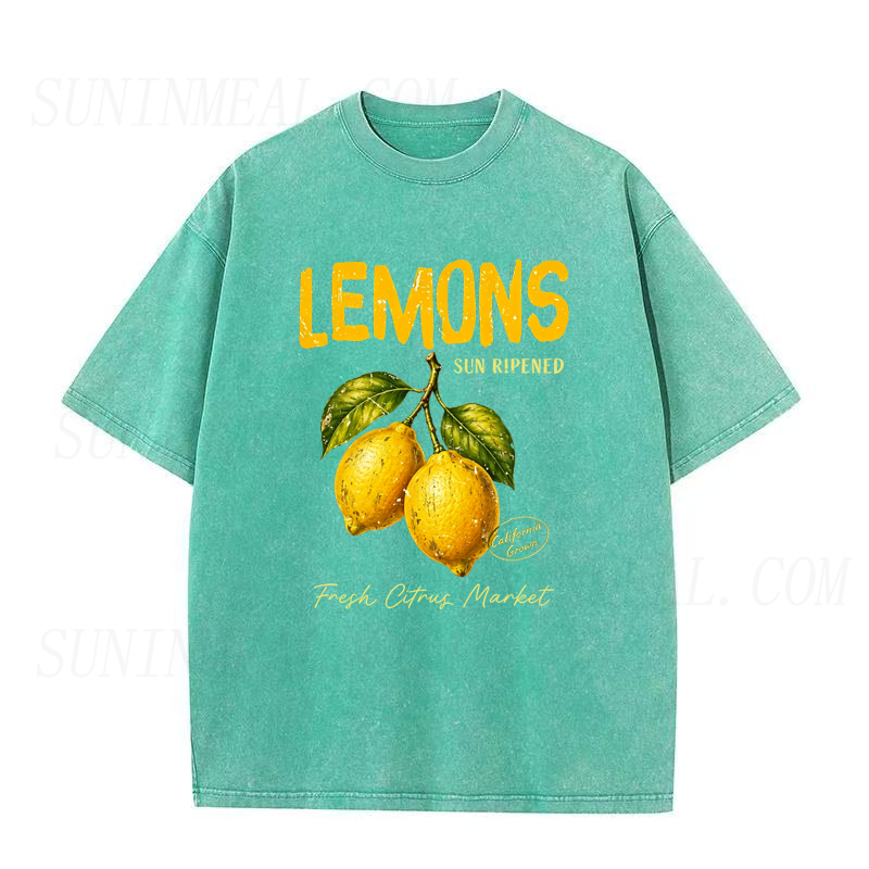 Sun Ripened Lemons Citrus Market Unisex Tee