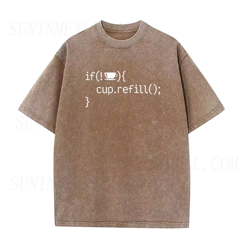 If No Coffee Refill Cup Unisex Tee