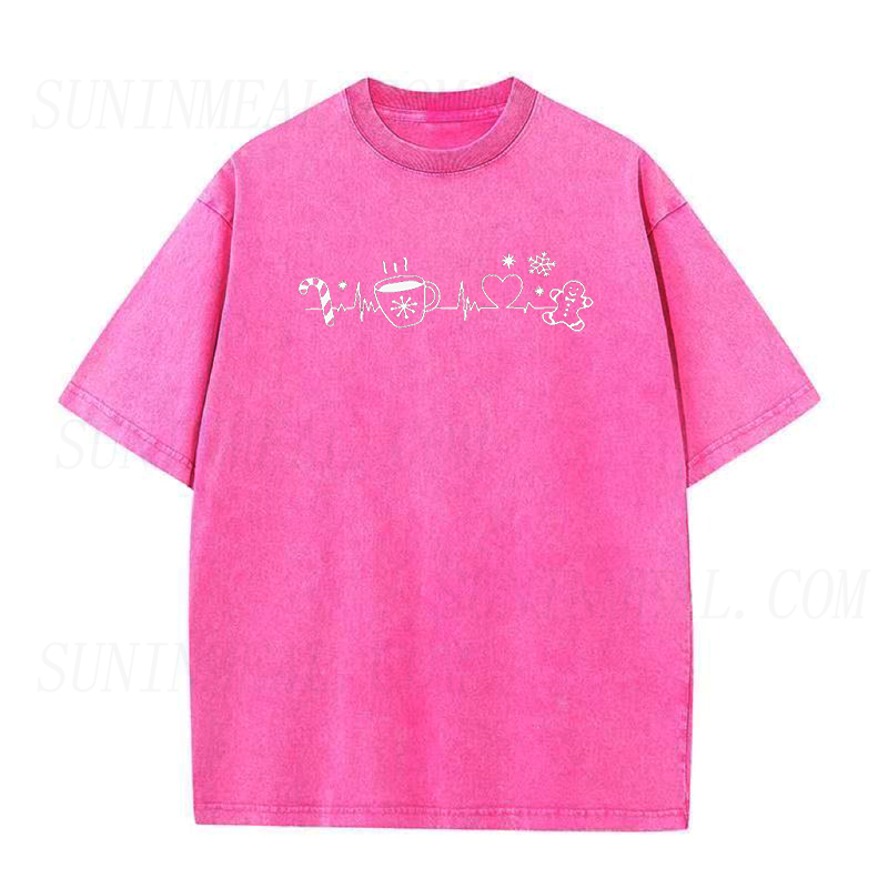 Christmas Heartbeat Unisex Tee