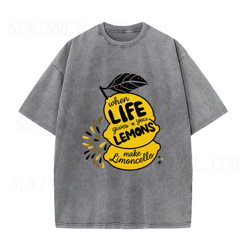 When Life Gives You Lemons Make Limoncello Unisex Tee