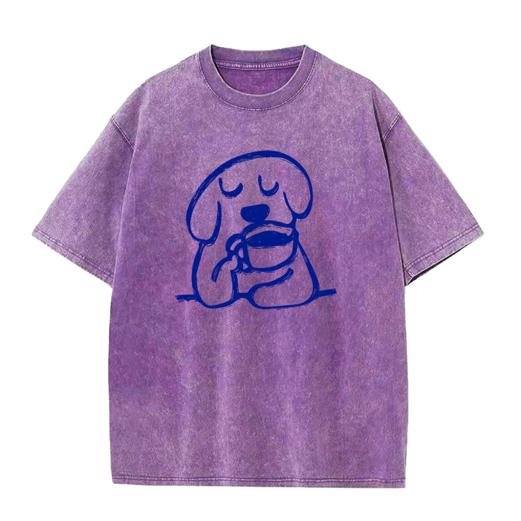 coffee dog Unisex Tee