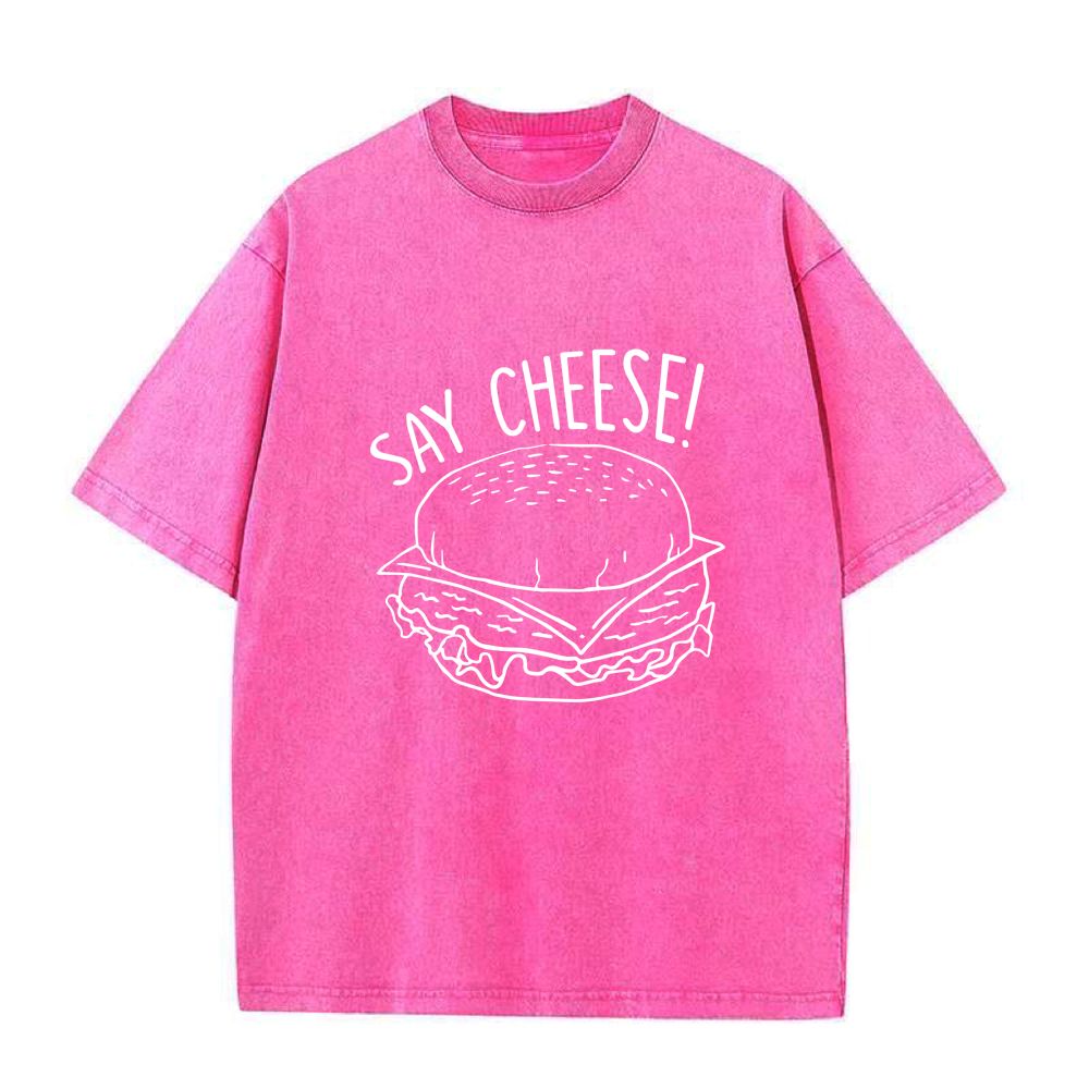 チーズユニセックスTシャツ