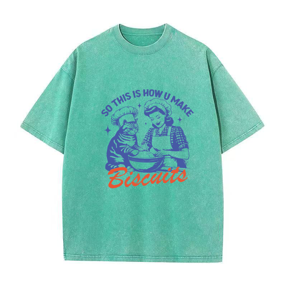ハウ・ユー・メイク・ビスケット ユニセックスTシャツ