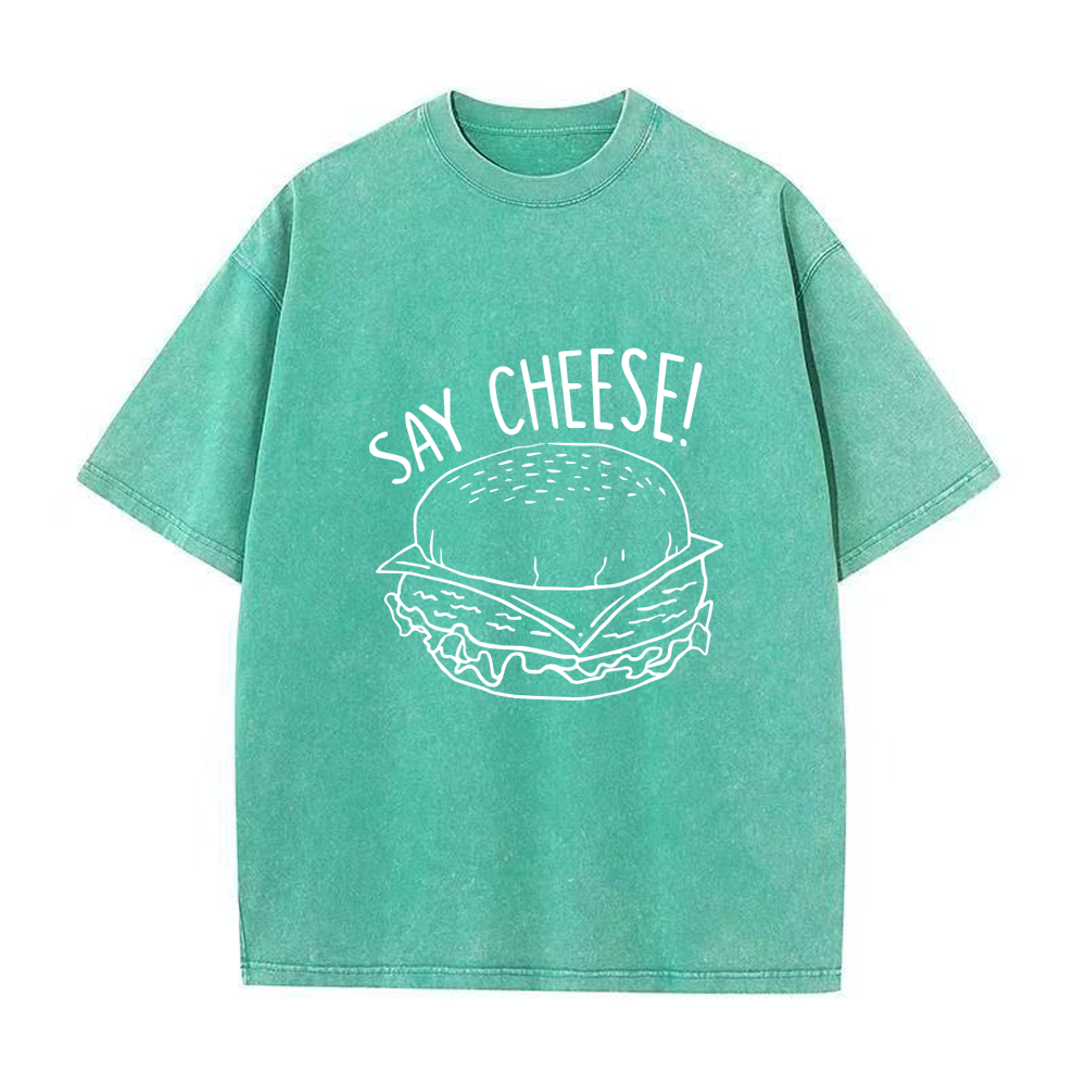 チーズユニセックスTシャツ