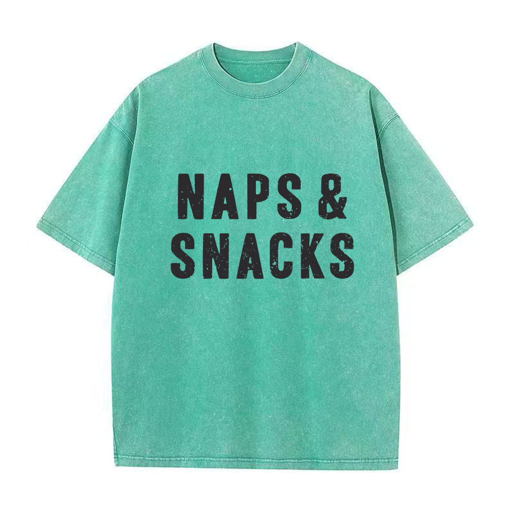 ナップス＆スナックス ユニセックスTシャツ