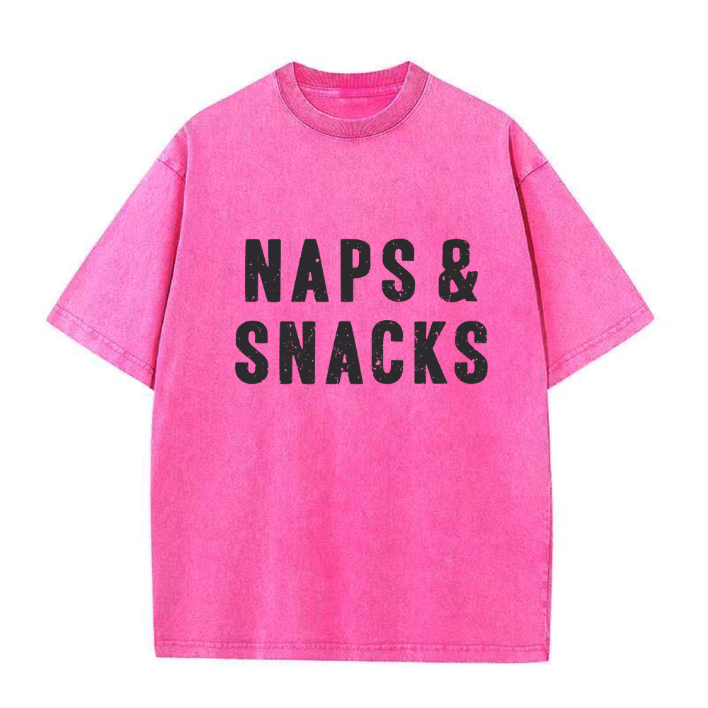 ナップス＆スナックス ユニセックスTシャツ
