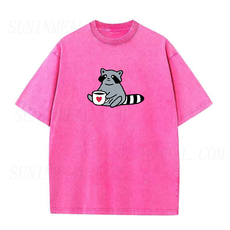 Raccoon Coffee Unisex Tee