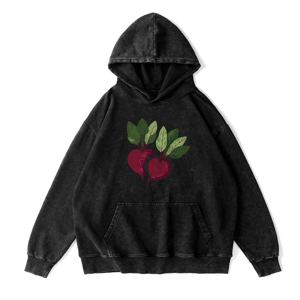 Beet heart Unisex Hoodie