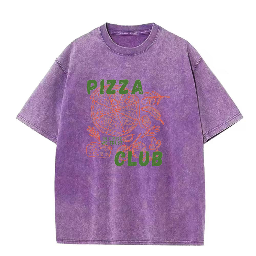 ピザクラブ ユニセックスTシャツ