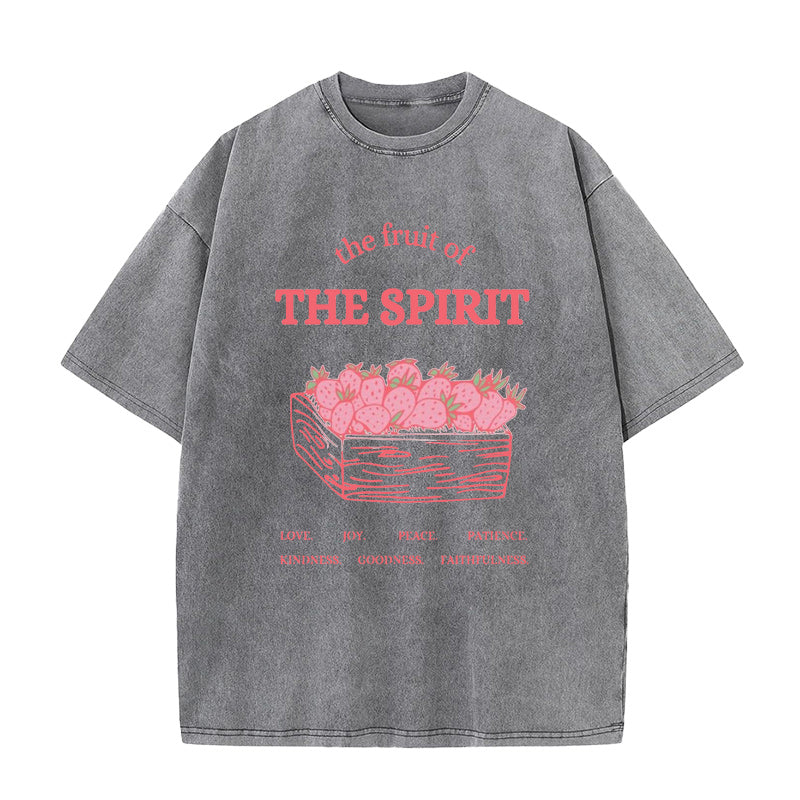 Fruit of The Spirit strawberry love joy Unisex Tee
