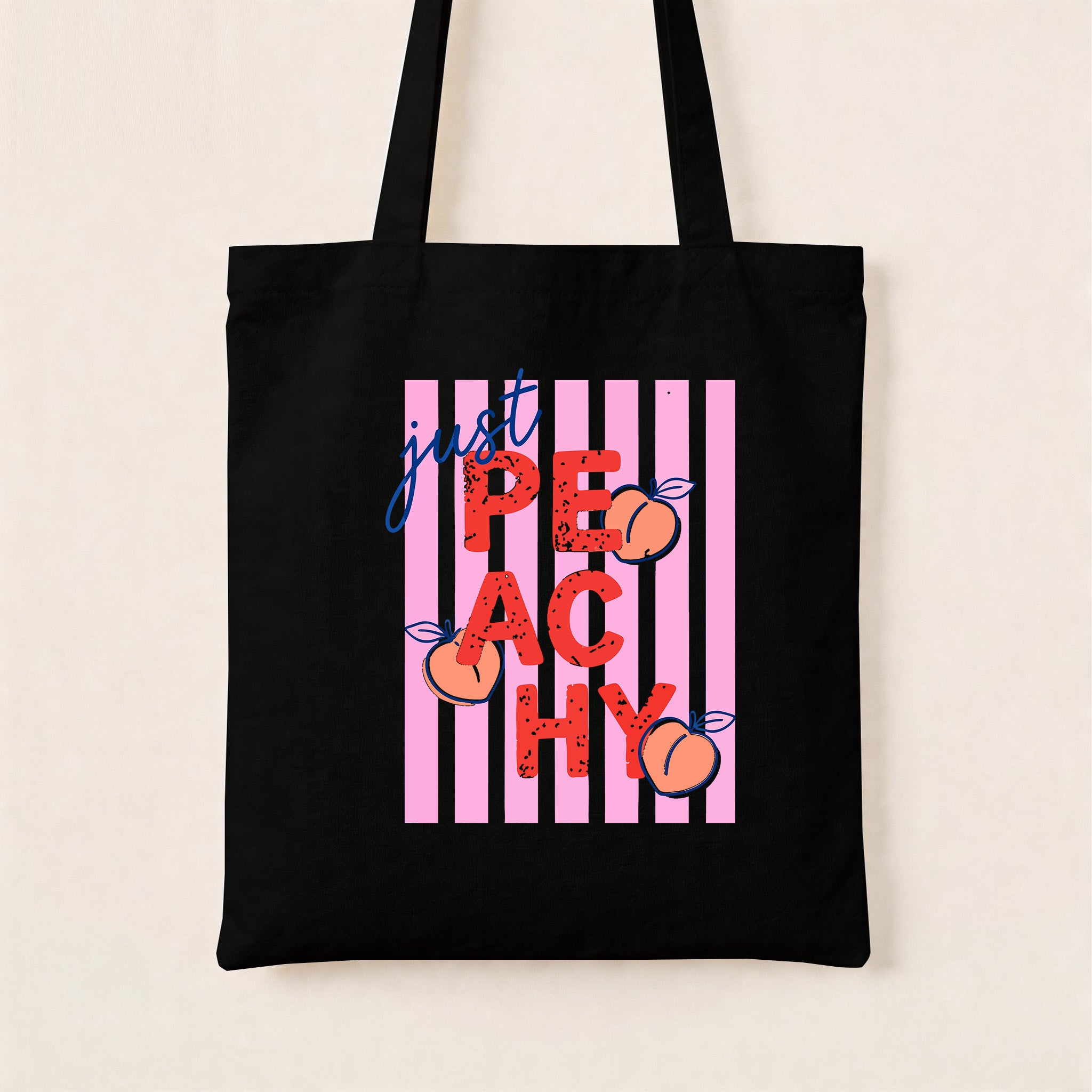 Just Peachy Canvas Tote Bag