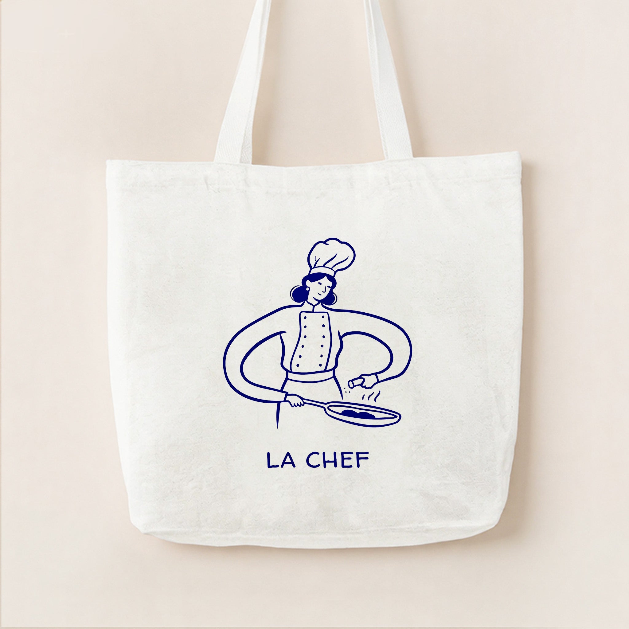 La Chef Canvas Tote Bag