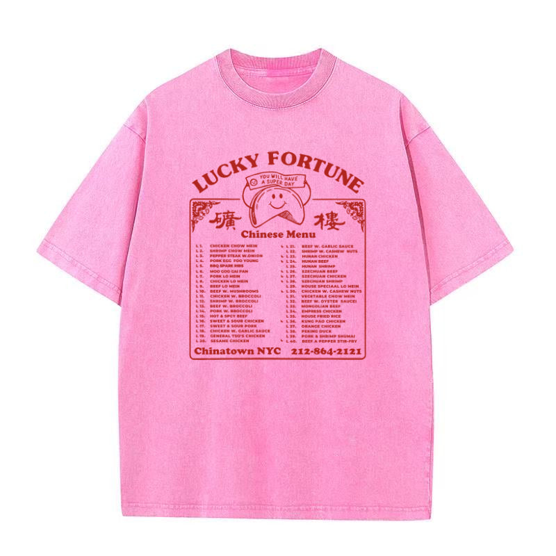 中華メニュー ユニセックス Tシャツ