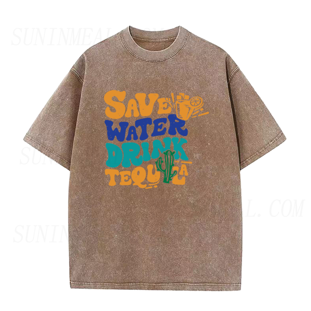 Save Water Drink Tequila Unisex Tee