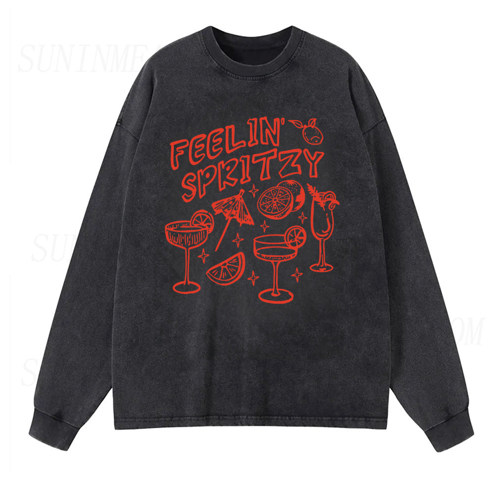 Feelin' Spritzy Sleeve Unisex Tee