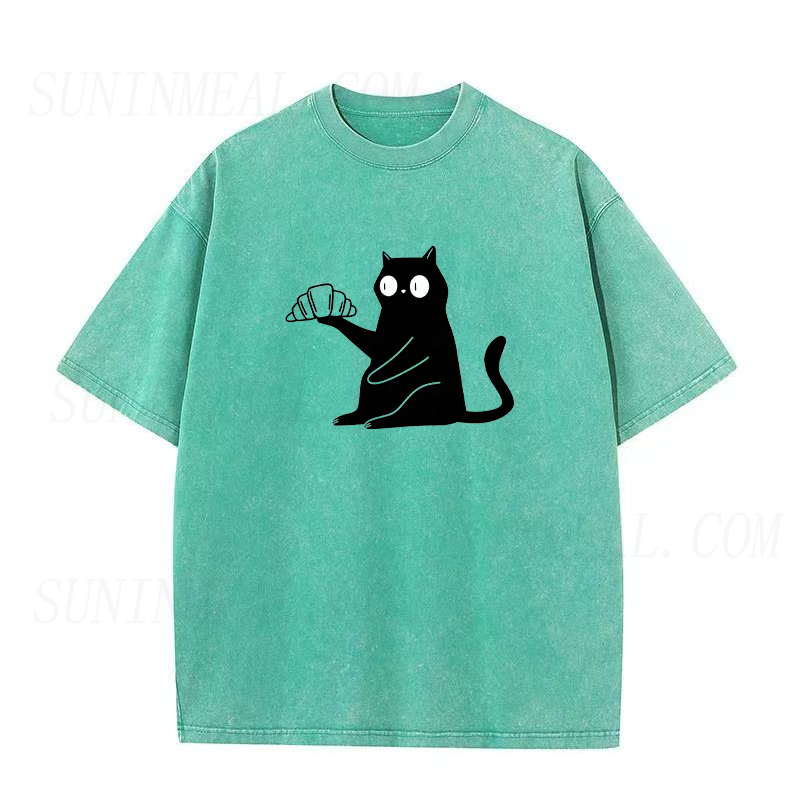 Croissant Cat Unisex Tee