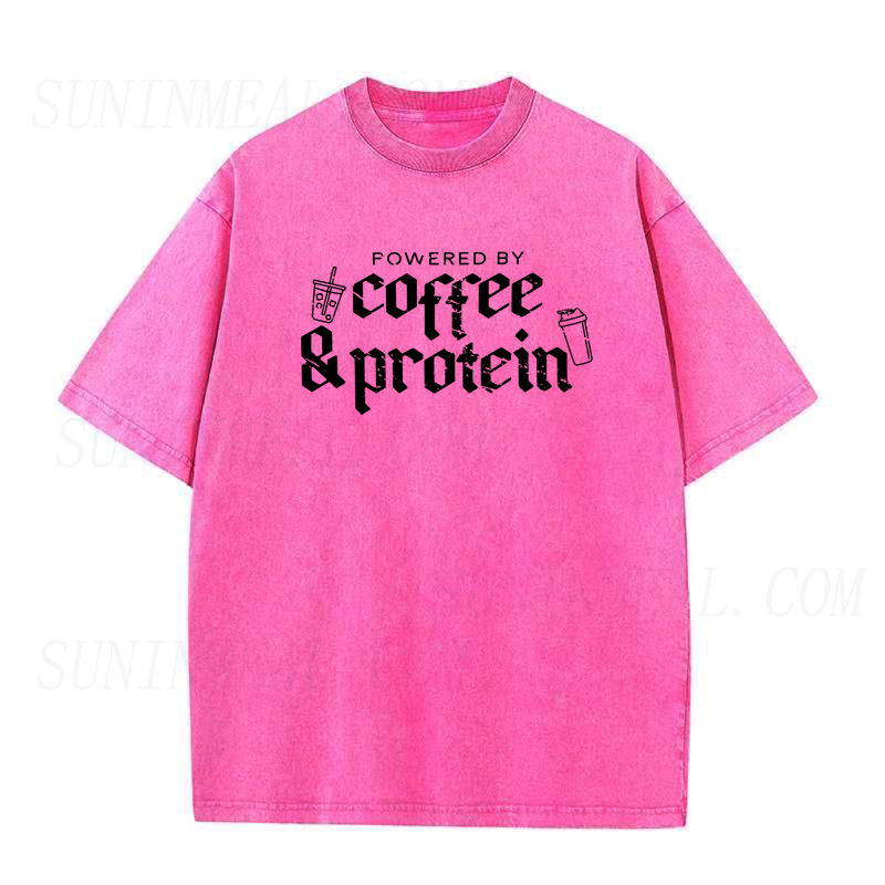 Fueled By Coffee and Protein Tee