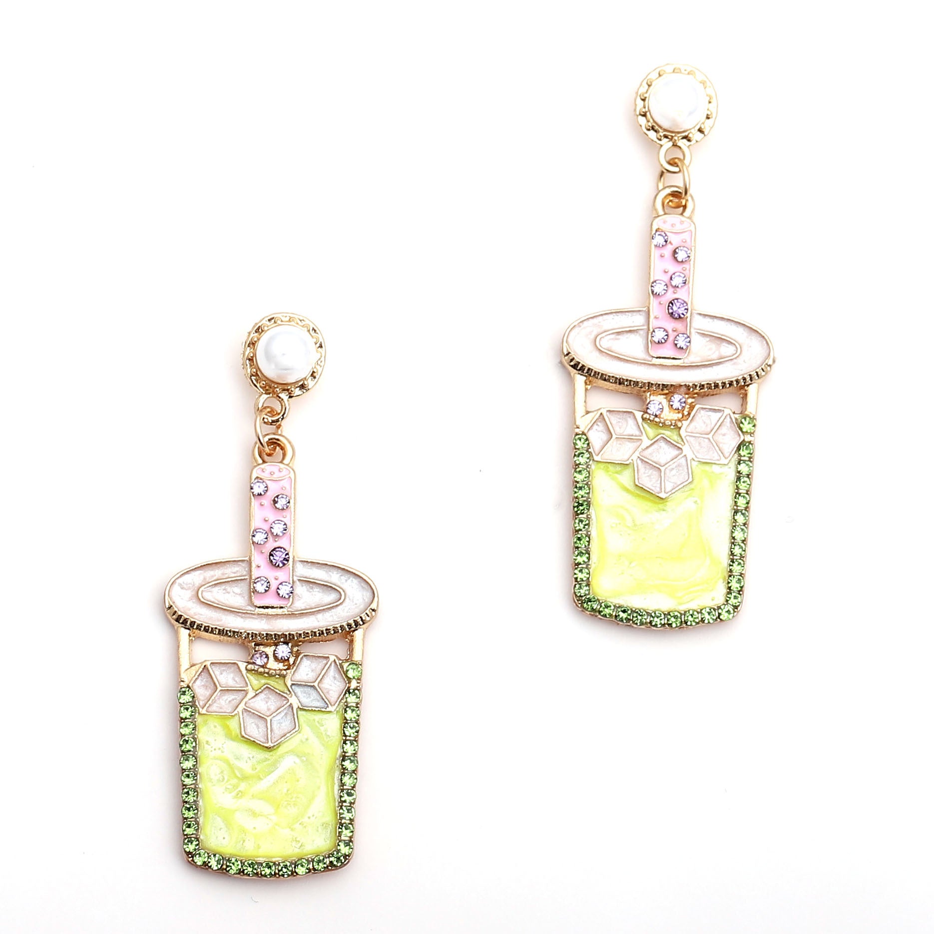 Iced Coffee Earrings