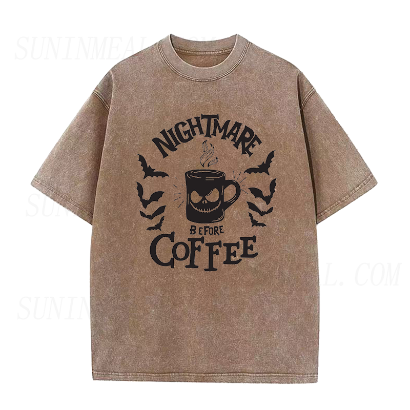 Nightmare Before Coffee Unisex Tee