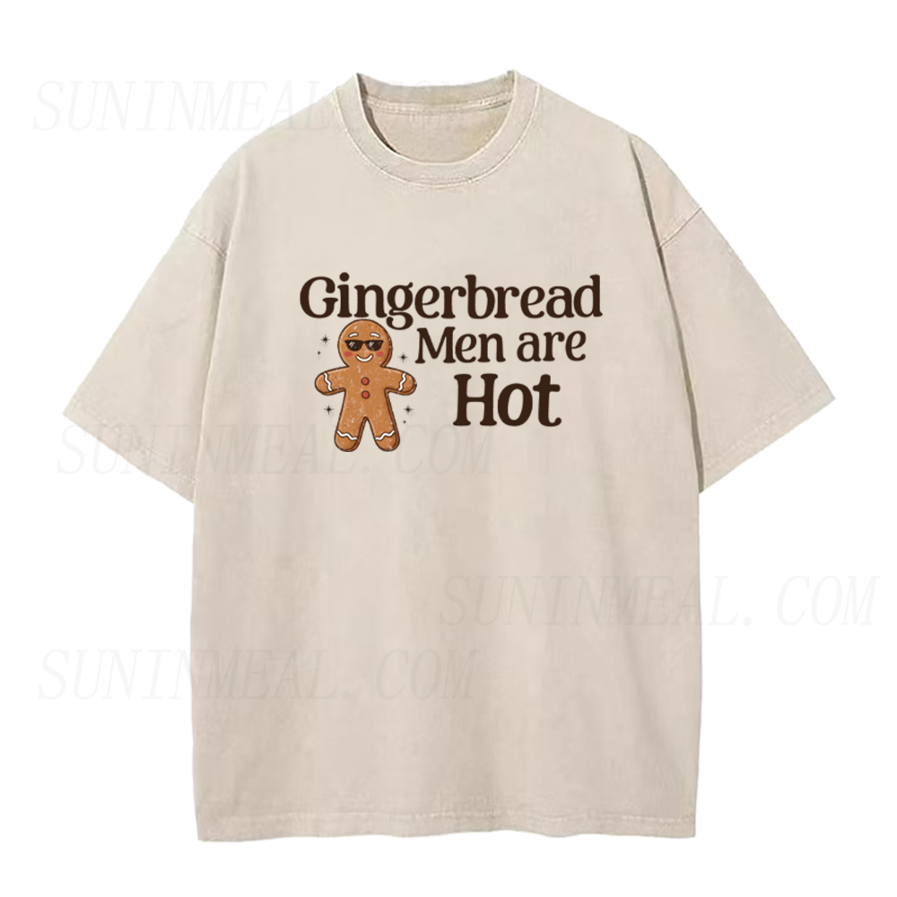 Gingerbread Men Are Hot Unisex Tee