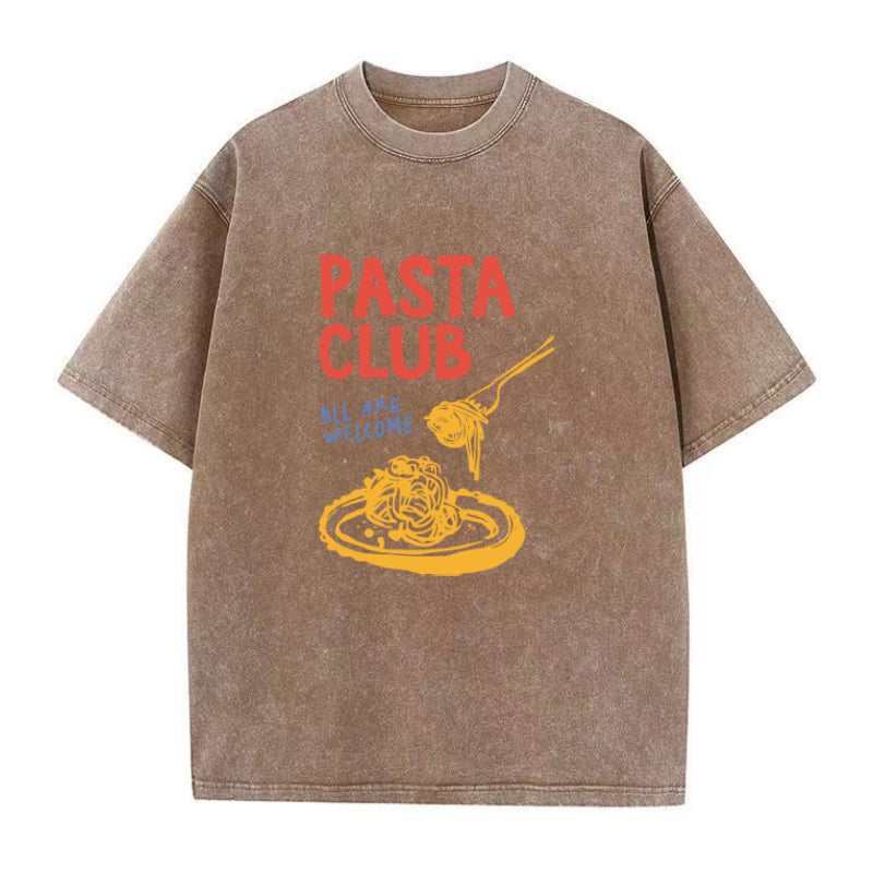 パスタクラブ ユニセックスTシャツ