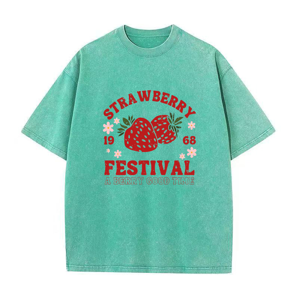 strawberry festival Unisex Tee