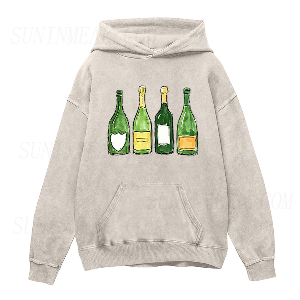 Champagne Lineup Unisex Hoodie