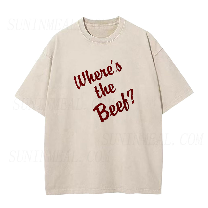 WHERE'S The Beef Unisex Tee