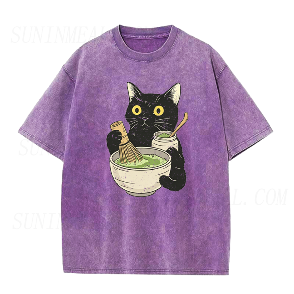 Matcha Cat Unisex Tee