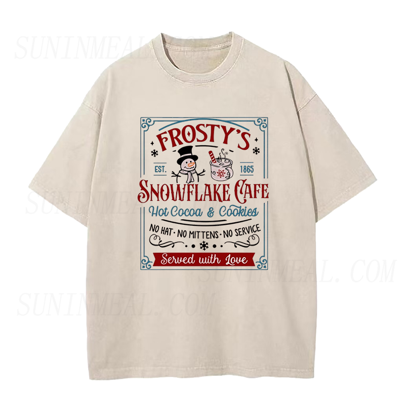 Frosty's Snowflake Cafe Unisex Tee