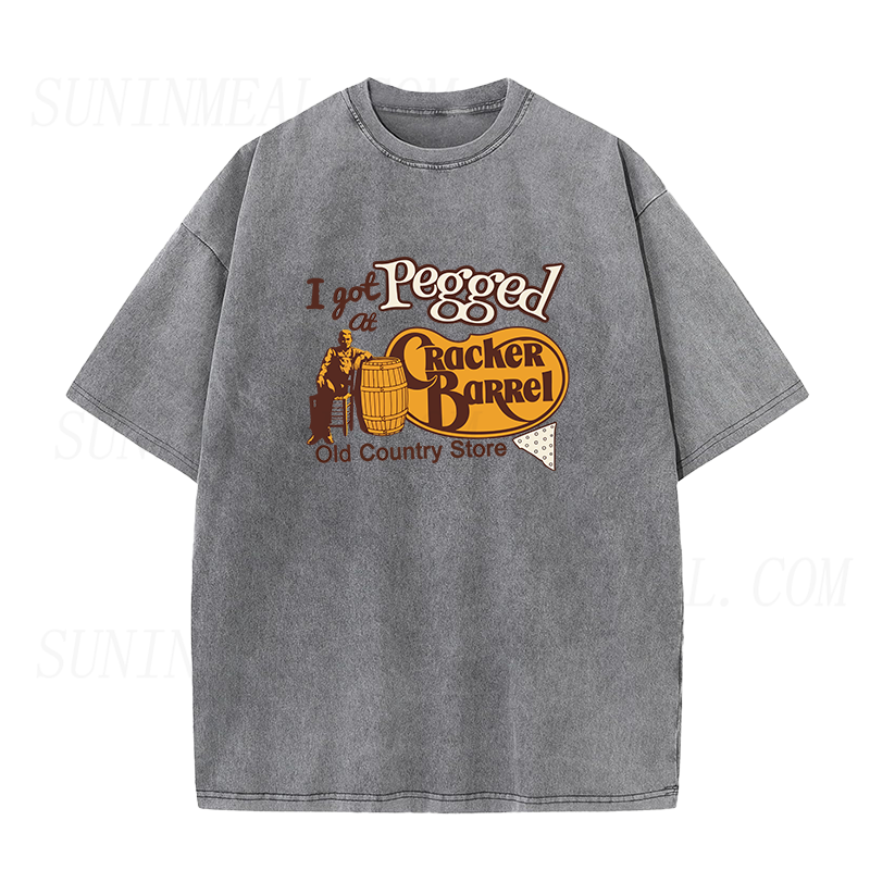 I Got Pegged at Cracker Barrel Old Country Store Unisex Tee