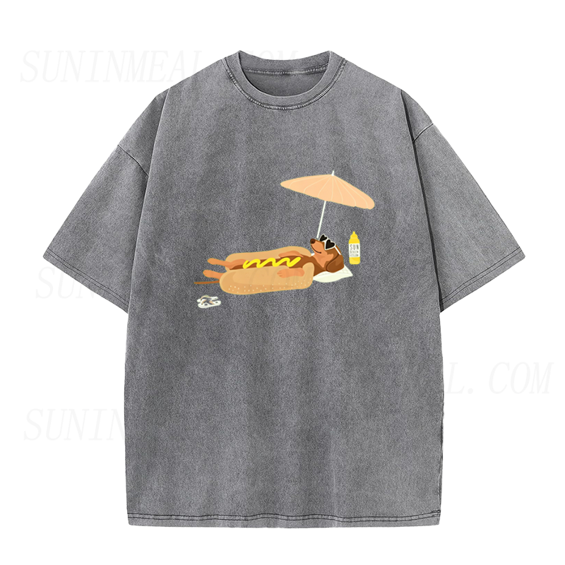 Funny Summer Hot Dog Unisex Tee