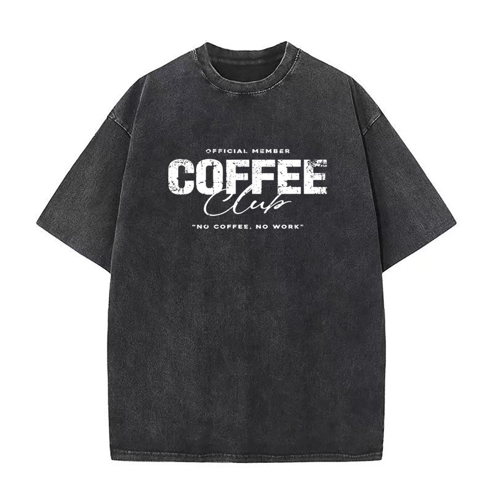 コーヒーがなければ仕事もできない ユニセックスTシャツ