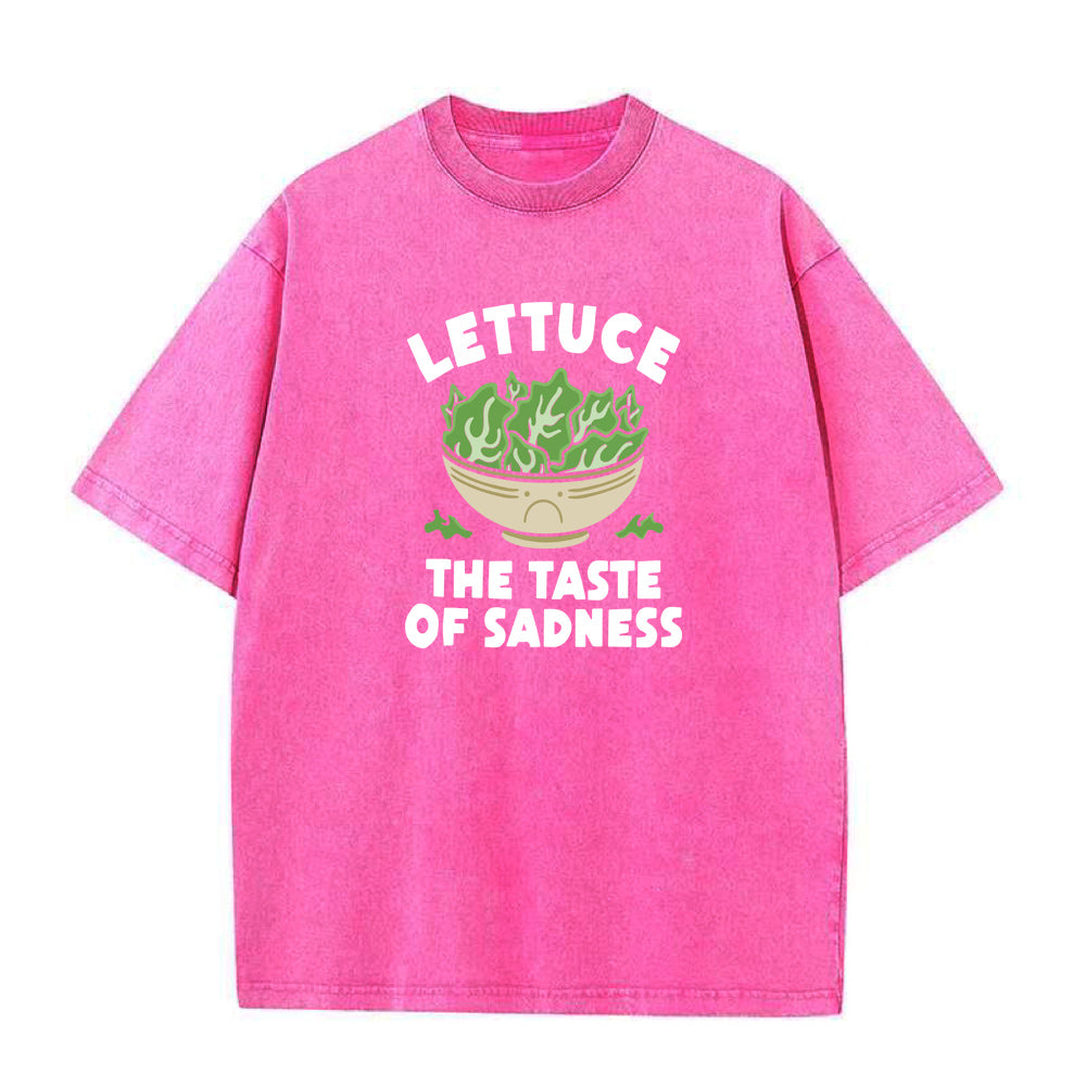 レタス「悲しみの味」ユニセックスTシャツ