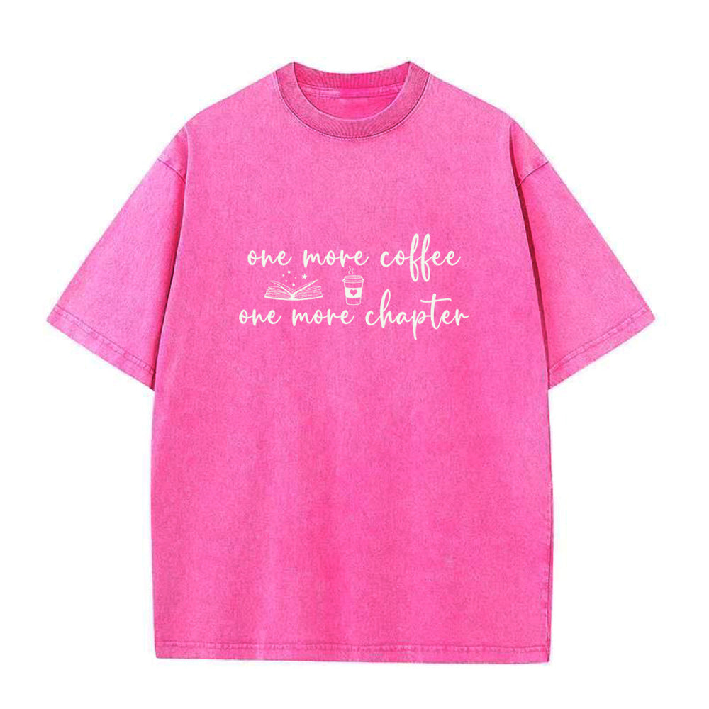 ワン・モア・コーヒー ワン・モア・チャプター チャプター ユニセックスTシャツ