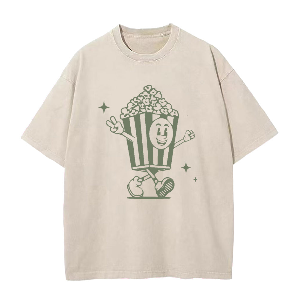 ポップコーン ユニセックスTシャツ