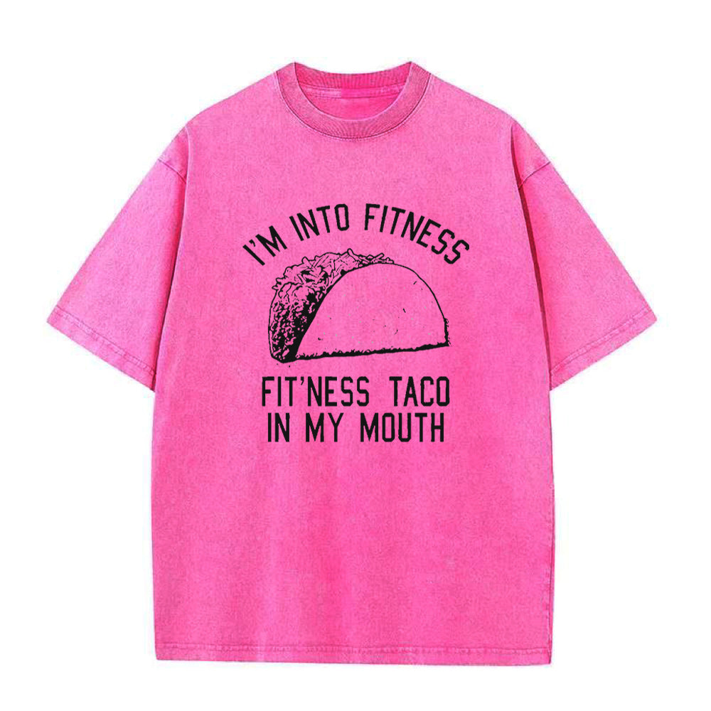 fit‘ness taco in my mouth Unisex Tee