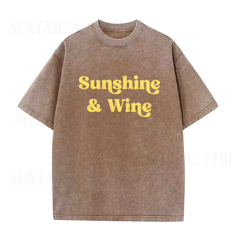 Sunshine & Wine Unisex Tee
