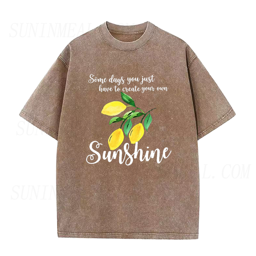Create Your Own Sunshine Lemon Unisex Tee