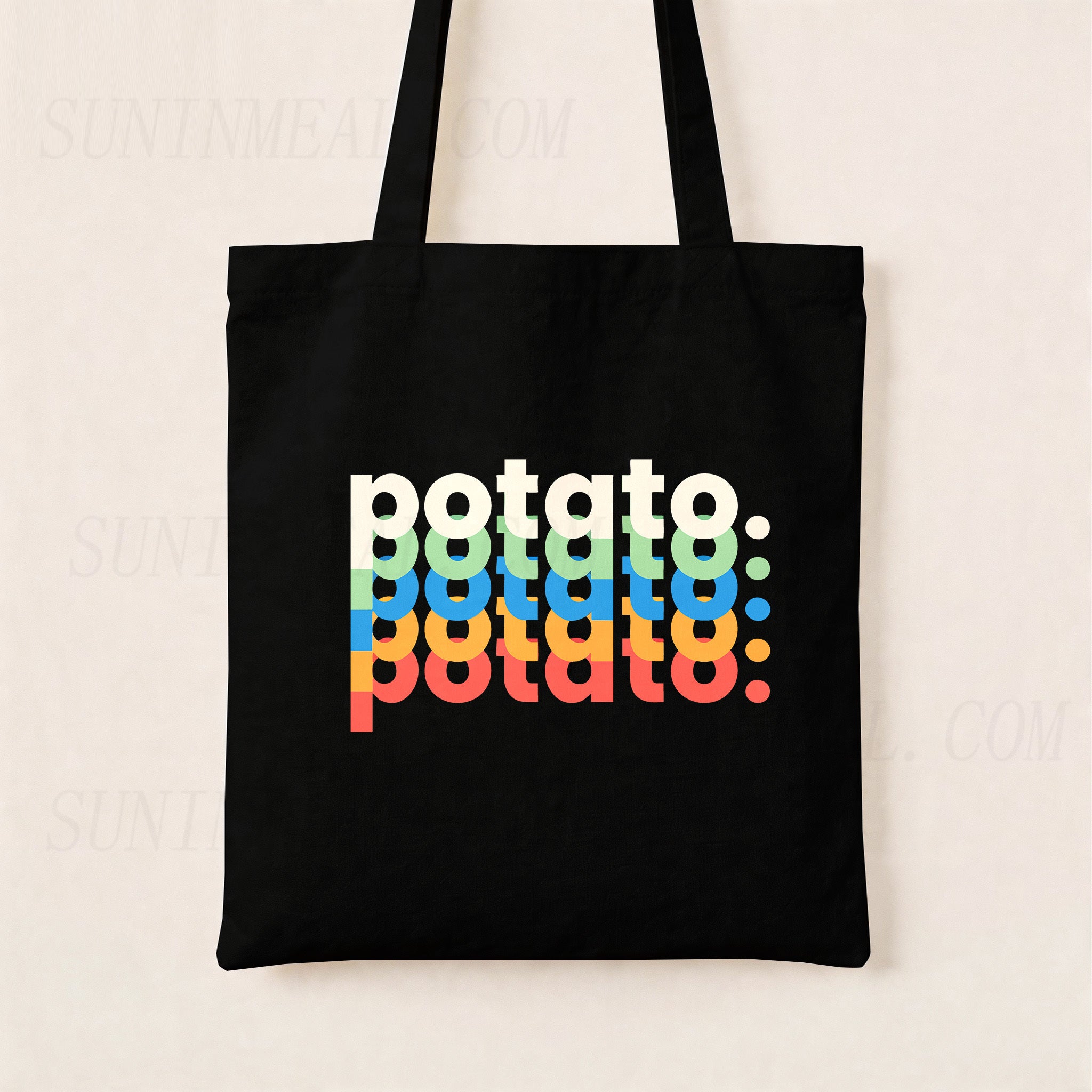 Potato Canvas Tote Bag
