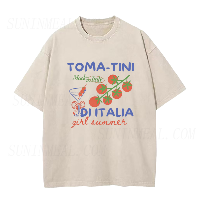 Toma Tini Di Italia Tomato Cocktail Unisex Tee