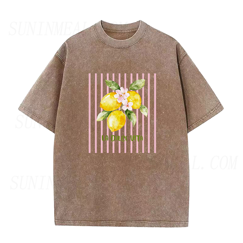 Lemons & Dolce Vita Vibes Unisex Tee