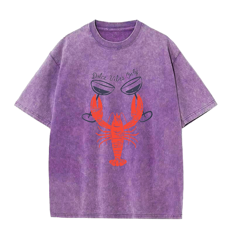 Dolce Vibes Only Lobster Cocktail Unisex Tee