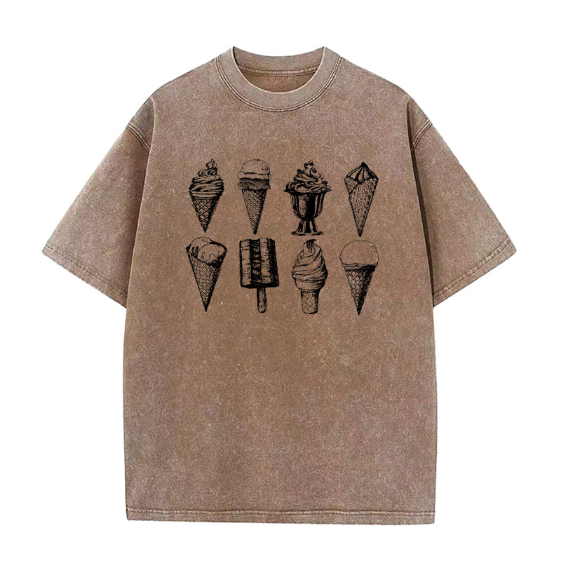 Minimalist Ice Cream Unisex Tee