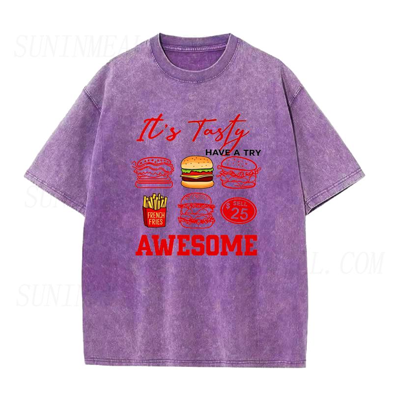 It's Tasty Burger & Fries Unisex Tee